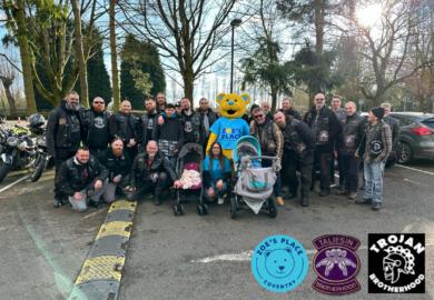 Motorcycle Clubs hosts an Easter egg ride!