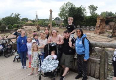 Zoe’s Place families experience magical day at Chester Zoo